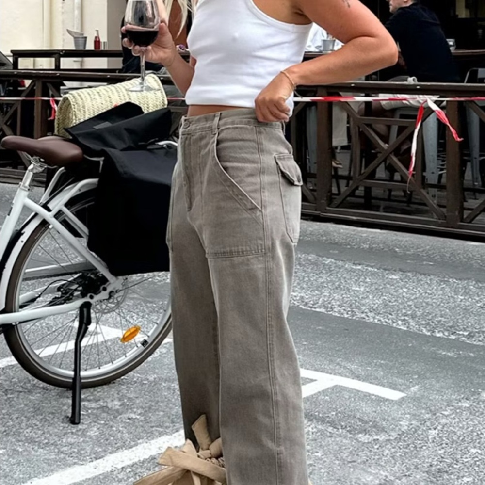 Djerf Avenue Go To Pant Brown